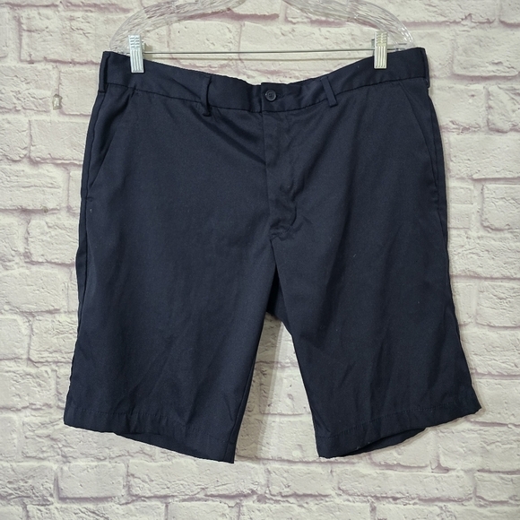U.S. Polo Assn. Navy Blue Flat Front Men's Shorts 38W - Picture 3 of 8
